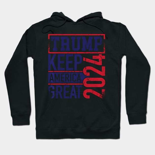 Trump Keep America 2024 American Election 2024 s Hoodie by lam-san-dan